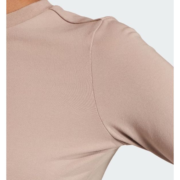 adidas Футболка Originals Neutral Court Graphic Tee для женщин, топы, розовые, коричневые IS5267