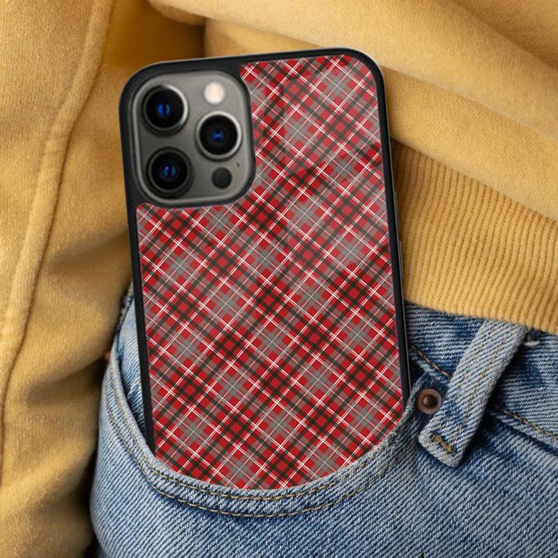 Мягкий чехол для телефона Clan Stewart Dress Tartan Plaid для iPhone 17 Air 16e Pro max 15 Pro 13 14 Plus 11 12 MagSafe Магнитный Coque
