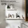 Bathroom Wall Shelf Traceless Stickers Easy Install Storage Rack Home Decor Wall Mounted Shelf Kitchen Toys Essentials Organizer