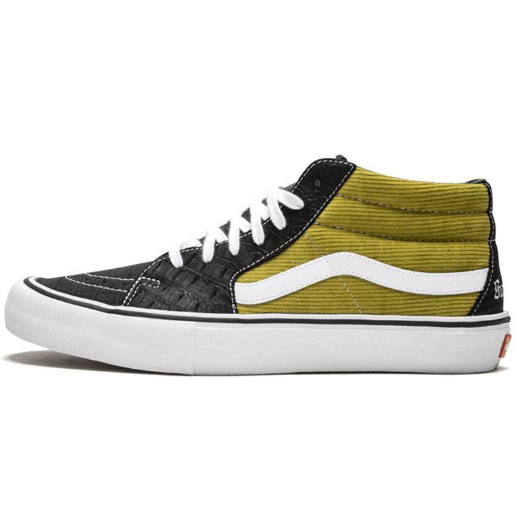 Sk8 Mid Supreme x Sk8 Mid Vans Pro 'Вельветовый Крок' VN0A347UPUH