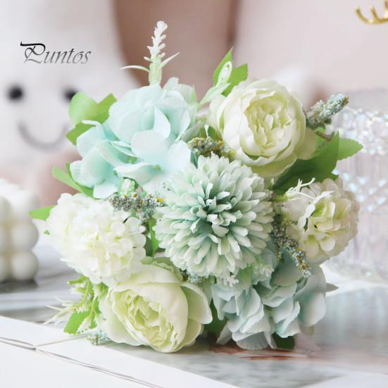 Искусственные цветы Букет искусственных пионов Смешанные цветы из искусственного шелка Букет искусственных цветов для украшения стола Декор для свадебной вечеринки