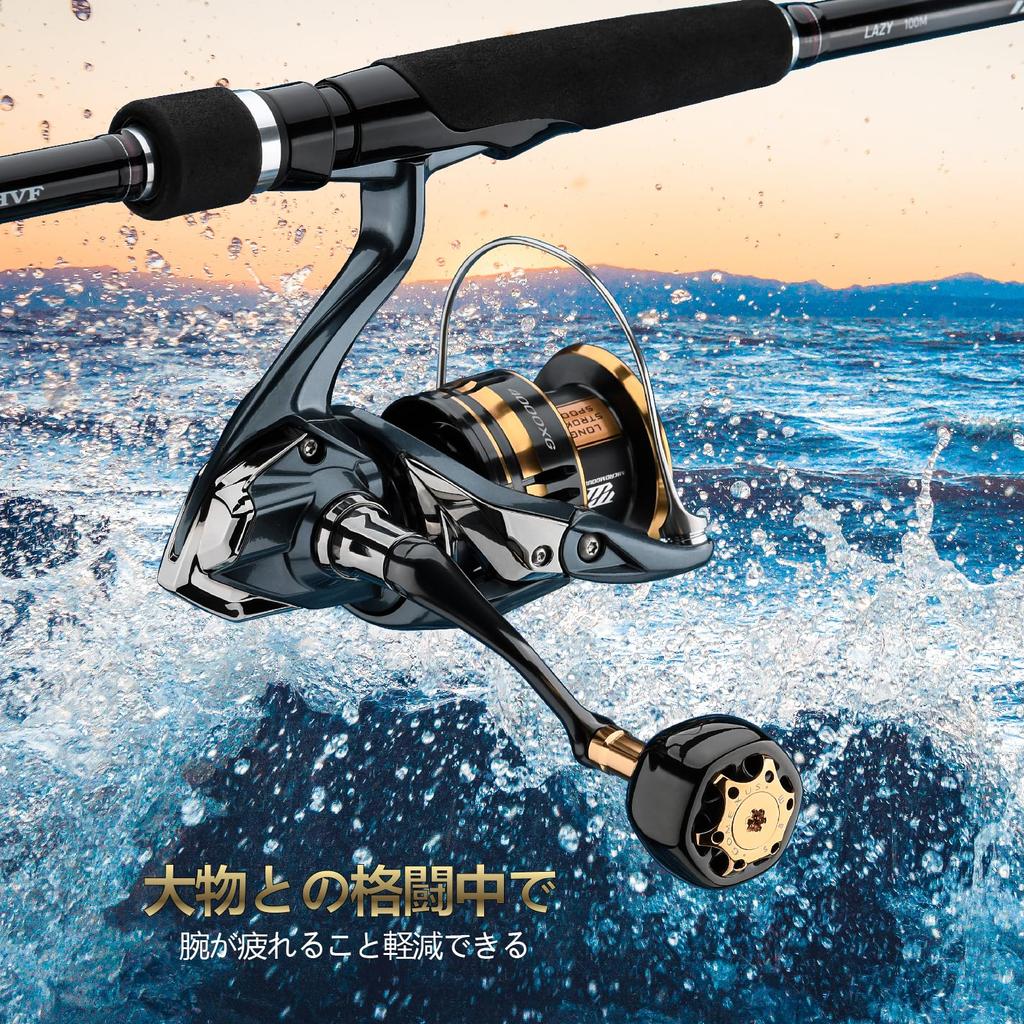Gomexus Рукоятка катушки T38 Титановая Тип Daiwa S Тип Shimano A Twin Power Regalis Vanquish Замена рукоятки 38 мм Рукоятка Совместима со Спиннингом