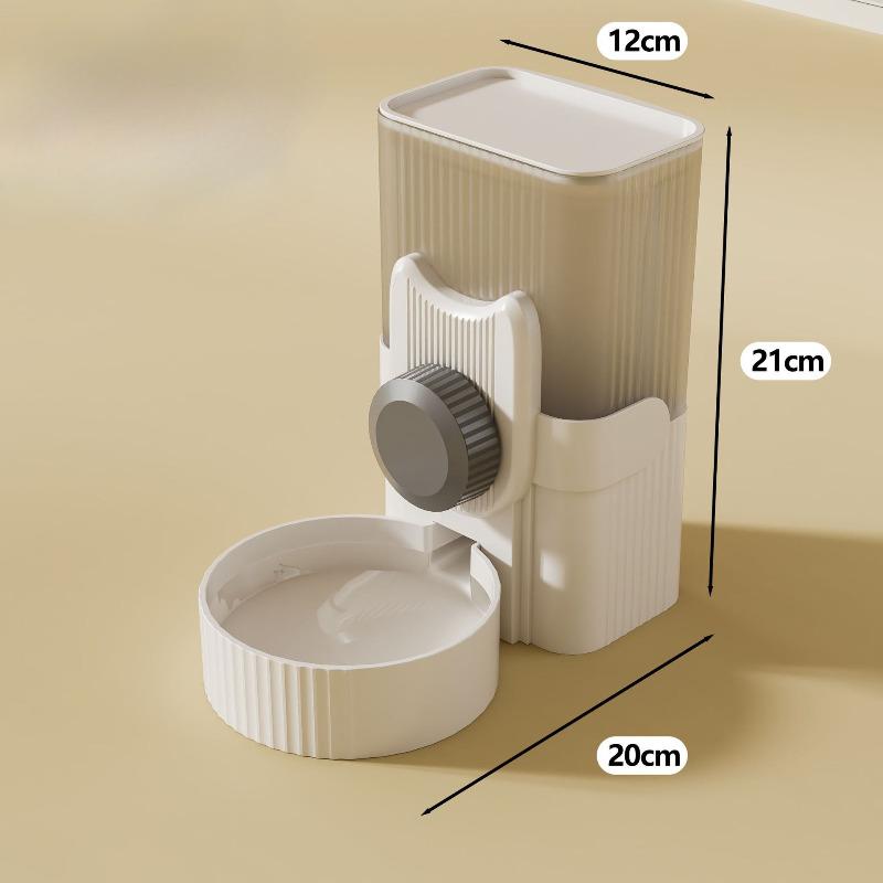 2026 New Hanging Gravity Flow Pet Water Dispenser 1000ML Automatic Drinking Bottle for Cats Rabbits Hamsters Cage Accessories KTY
