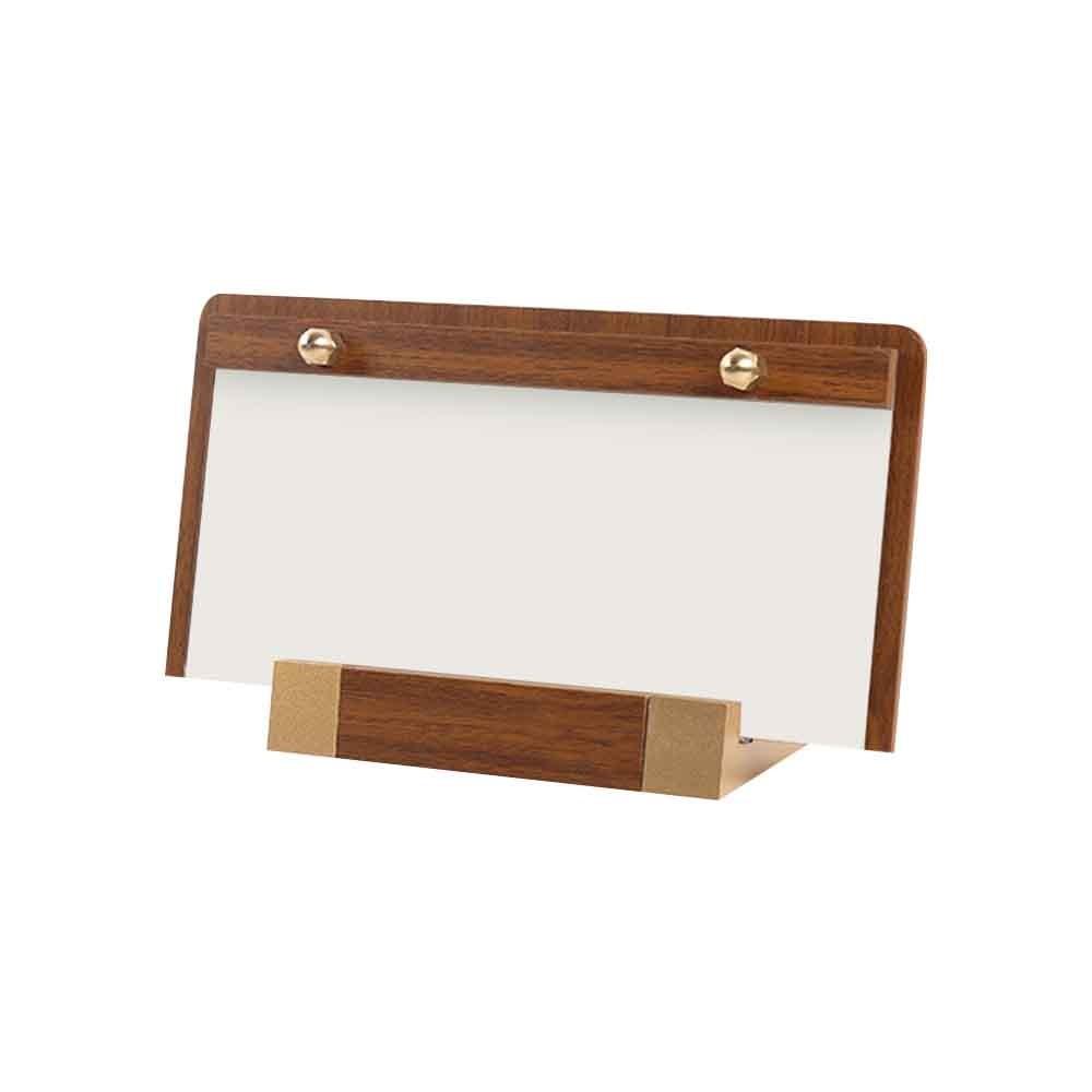 Имитация дерева грецкого ореха Настольная выставочная доска Коричневая Карточка для стола Сервировка стола Магазин Барная стойка