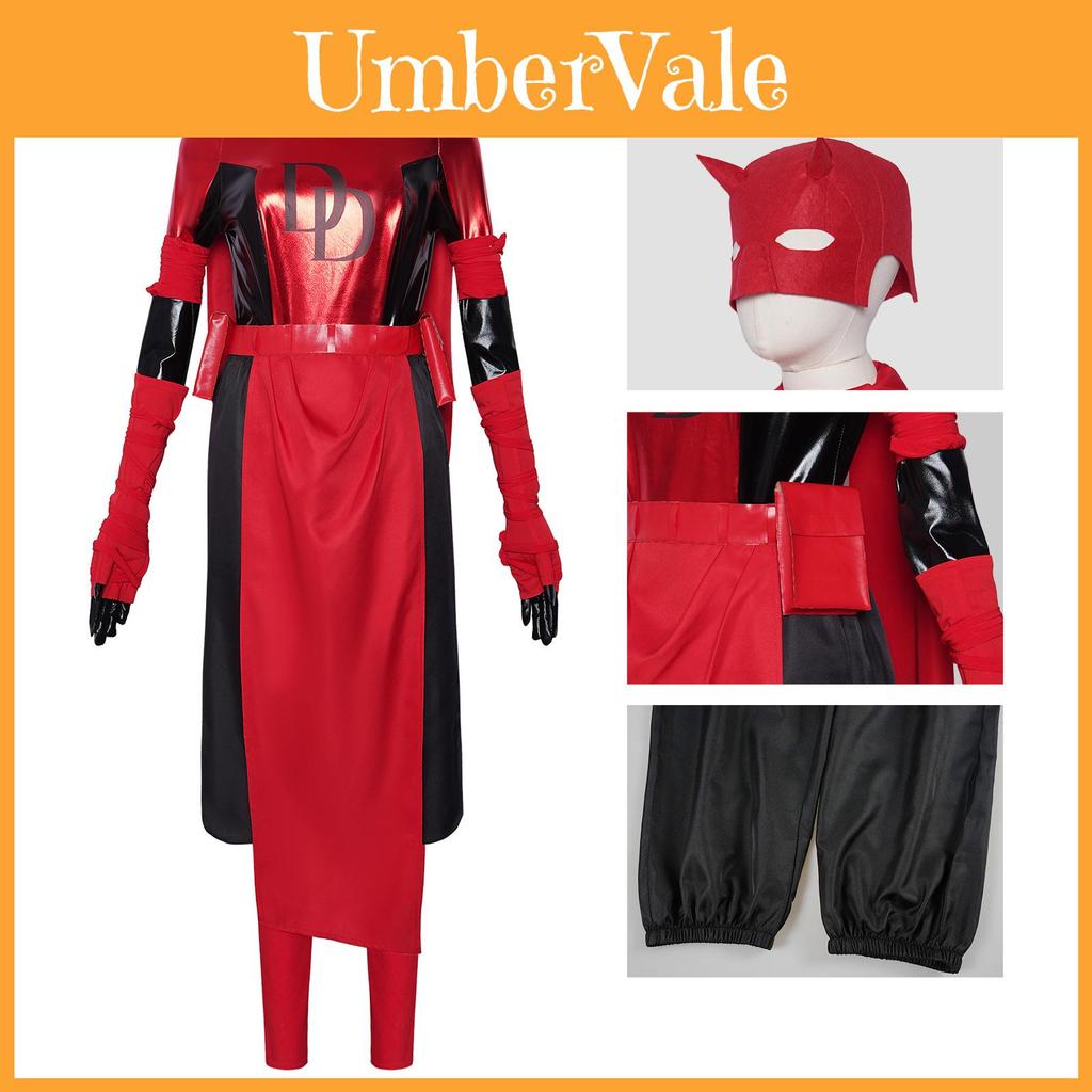 Daredevil Elektra Cosplay Costume For Anime And Game Fans With Polyester And Spandex Material