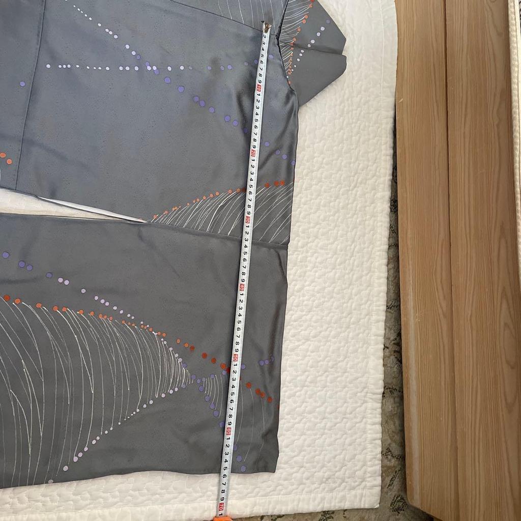 Used Limited until 23:59 today!Beautiful kimono, small pattern, Sansai Saito, modern pattern