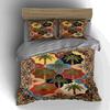 Palm, colorful, ornamental. Bedding Duvet cover sets Duvet covers Pillowcases gifts (1 * Duvet Cover 2 * Pillowcases, without duvet insert)