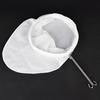 Tea Filter Bag Ultra Fine Mesh Steel Ring Long Handle Reusable Cheesecloth Tea Nut