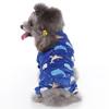 Pet Animals Printed Sleepwear Comfortable Lovely Pajamas For Small Medium Dogs Autumn & Winter Home Warm Coat