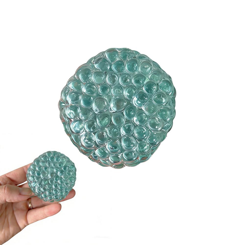 Handmade Ball Squishy Balls Ice Beads Squeeze Toy Fidget Toys Slow Rebound Toy For Friend Anxiety Relaxation Squeeze Gift