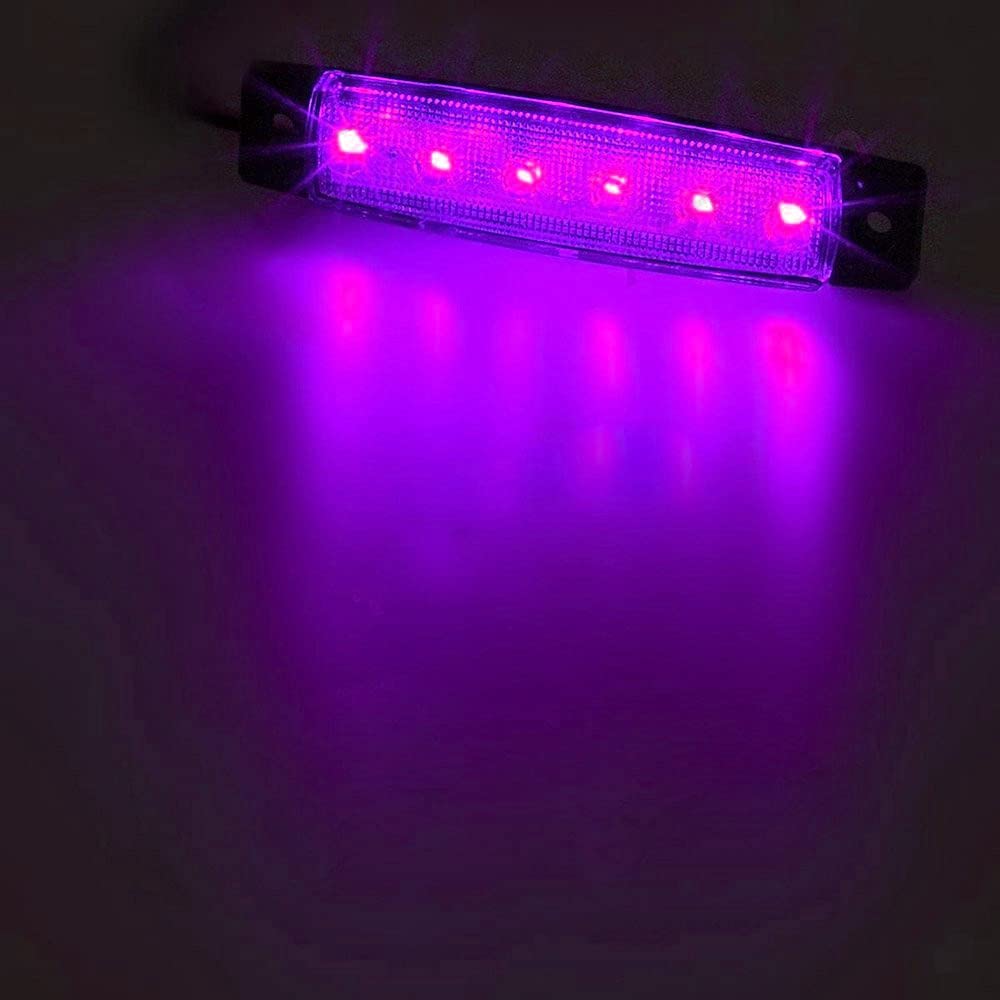 Грузовик Боковой Указатель, 10 Светодиодных Боковых Огней для Грузовика 6SMD Светодиодный Боковой Указатель