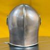 Medieval Barbute Helmet Two Tone Copper and Yellow 18G Steel Handmade Knight Armor