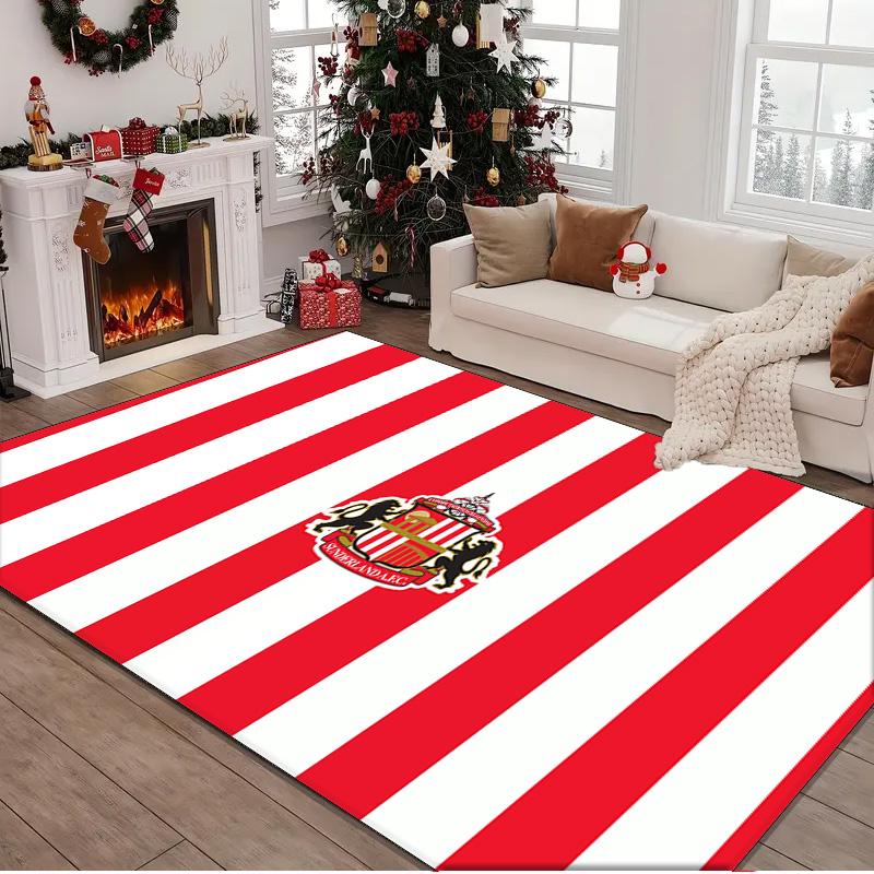 1PC rug Sunderland Crest Carpet, Chair Rug,Area Rug for Office Bedroom living rooms bedroom, Doormat decor Christmas fan gifts