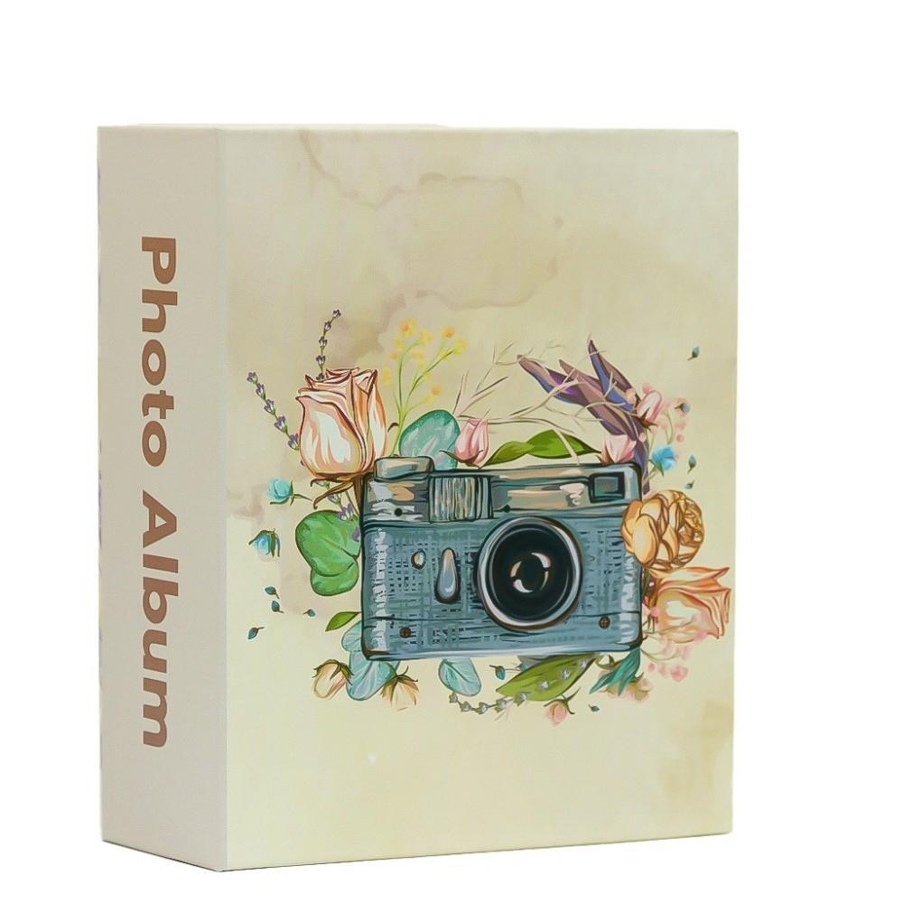 6 Inch 100 Pockets Scrapbook Album Laminated Slip-in Picture Albums  Baby Growth Record