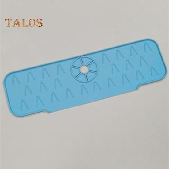Sink Splash Guard Ultra-thick Multipurpose Simple Installation Practical Sink Faucet Mat Countertop Anti-Splash Drain Pad