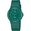 Casio Chippkashi MQ-24B-3B Унисекс Аналоговые Часы Ремешок из Биопластика Зеленый