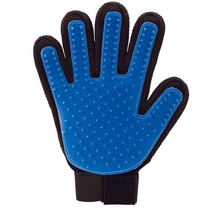 Brosse gant pour animaux de compagnie - Grande Belle - Doux - Efficace - Massage - Toilettage
