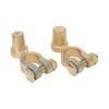 Car Battery Terminal Connector Positive And Negative Top Post Quick Release Disconnect Car Battery Cable Terminal (gold) (2pcs)