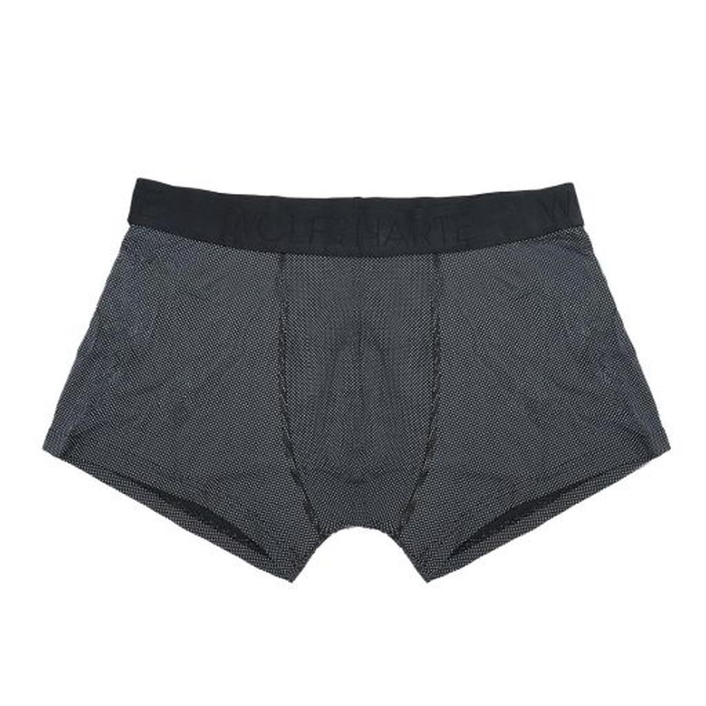 Wolf & Harte Mens Bamboo Rich Пятнистые шорты-боксеры (Пакет из 2)