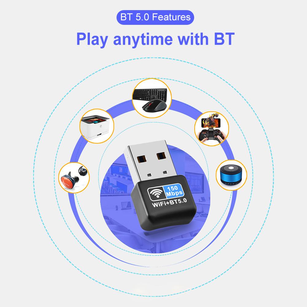 Мини USB WiFi адаптер 150 Мбит/с Wi-Fi адаптер для ПК USB Ethernet WiFi Dongle 2.4G сетевая карта Антенна Wi-Fi приемник для настольного компьютера
