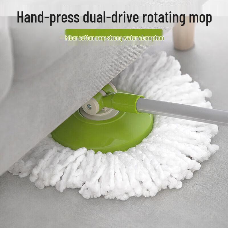 Chahua C70001 Dual-Drive Hand-Press Spin Mop