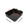 Washer Drain Pan Reusable Lint Filter Accessory with Funnel Front Load Washing Machine Drain Tray for Floor Clean Dry Floor