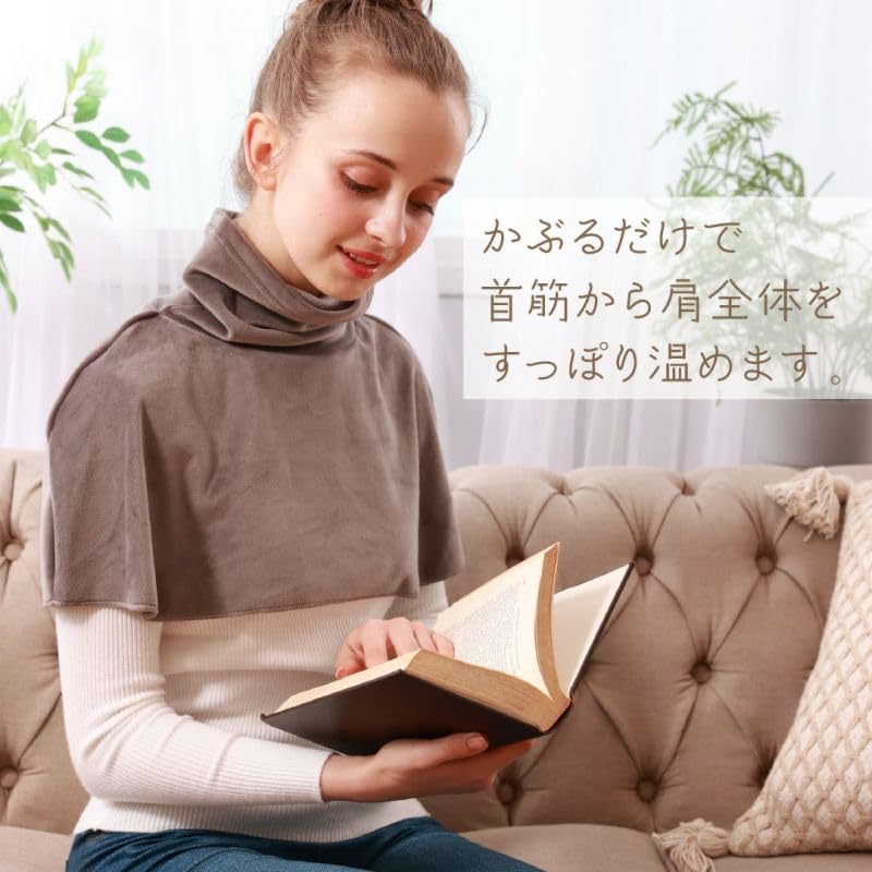 Warming Neck and Shoulder High No Warming Neck One Size Fits Most [Beautiful Women's Habits] Warmer, Women's, Neck, Cooling, Cape, Draft,