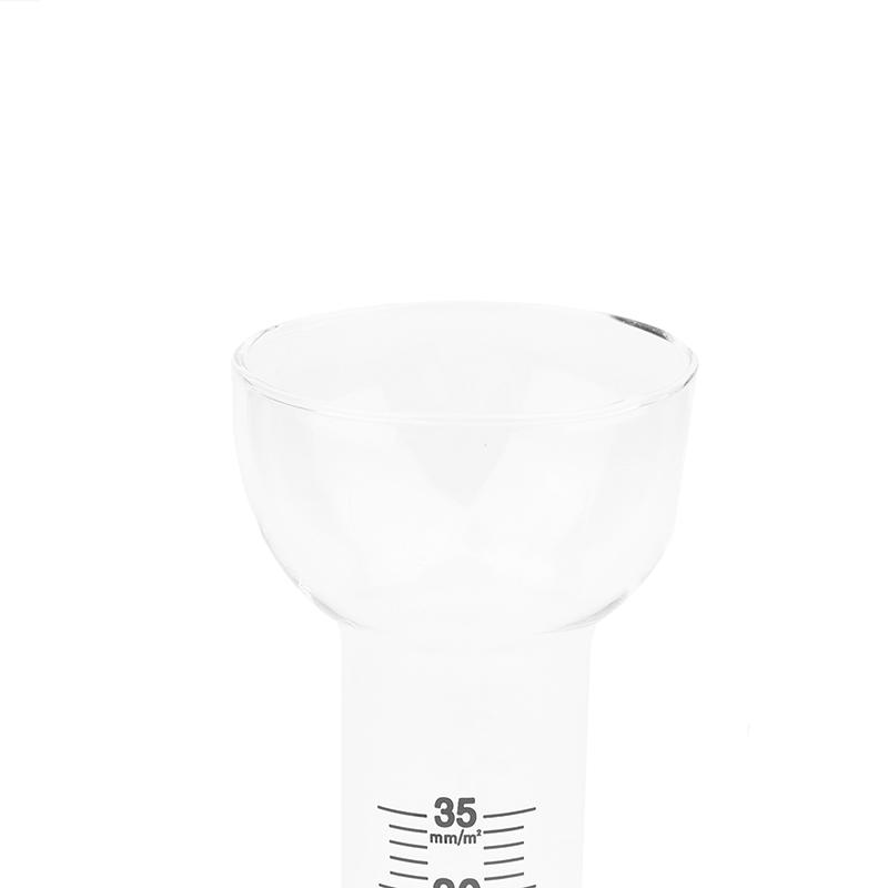 Сменное стекло для дождемера, стекло для измерения осадков, дождемер 35 мм, наружная дождеизмерительная трубка, садовые инструменты для тестирования