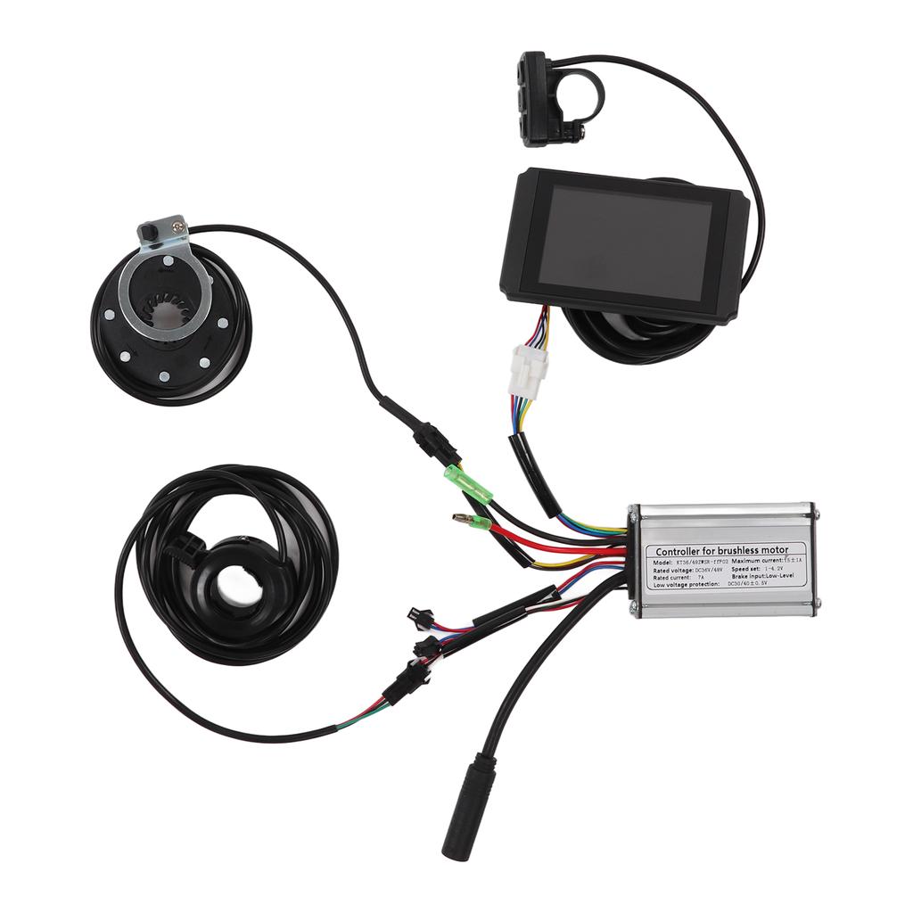 15A 36V 48V 250W Бесколлекторный контроллер двигателя Комплект дисплея LCD8H Комплект контроллера для модификации литиевой батареи для электрического