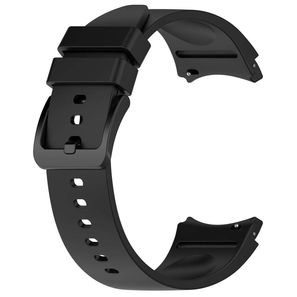 Силиконовый ремешок для часов для Samsung Galaxy Watch FE 40мм/Watch6 40мм/44мм/Watch6 Classic 43мм/47мм с цветной застежкой