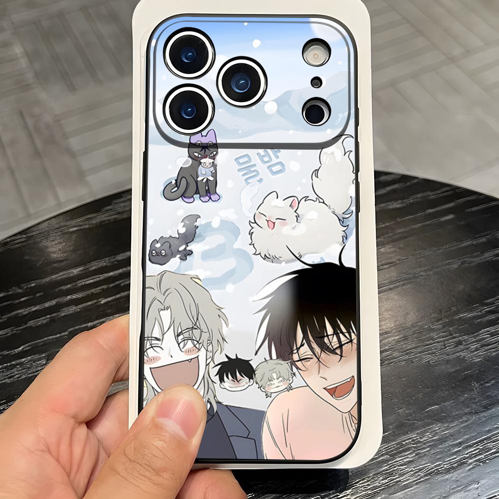 Чехол для телефона в стиле аниме «Низкий прилив в сумерках» для IPhone 17 Pro Max 16 15 14 Pro Max 13 11 X Xs Xr 8 7Plus Силиконовый чехол