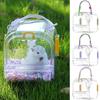 Portable Pet Outgoing Cage Detachable Small Animal Carry Case Travel Hamster Carrier  Ferrets