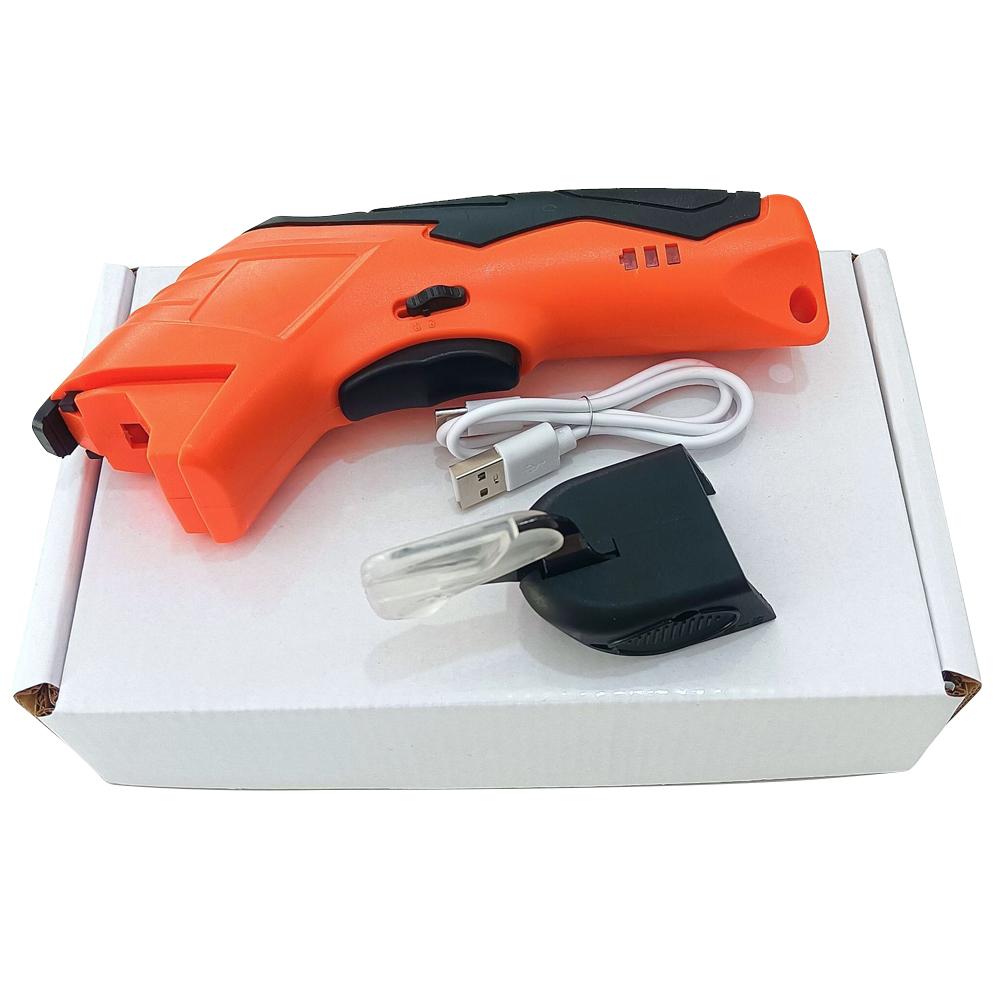 Ручной электрический резак для ткани Портативный станок для резки ткани Картон Кожаный коврик Пластик