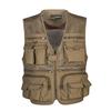 Unloading Men's Vest Tactical Webbed Gear Coat Summer Photographer Waistcoat Tool Many Pocket Mesh Work Sleeveless Jacket Male