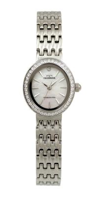 Часы Technos Pave T9933SW Серебристые Женские