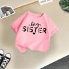 Children T-shirt Letter Printed 2-13Y Kids Clothes 100% Cotton T-shirt Tops Tee2-13Y Boys Girls Baby Tee