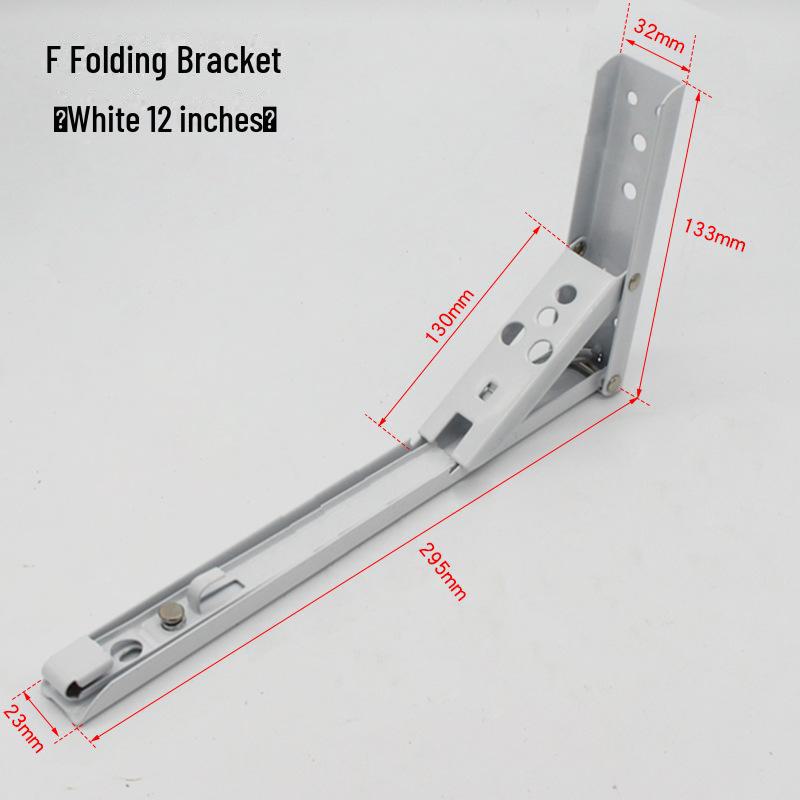 Dinite Heavy-Duty Folding Triangle Shelf Bracket