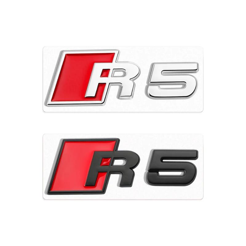 1Pc A3 A4 B8 8P 8V B6 A5 A6 TT RS3 RS4 RS5 RS6 RS7 RS8 Badge Car Body Rear Trunk ABS Emblem Sticker Decoration Accessories
