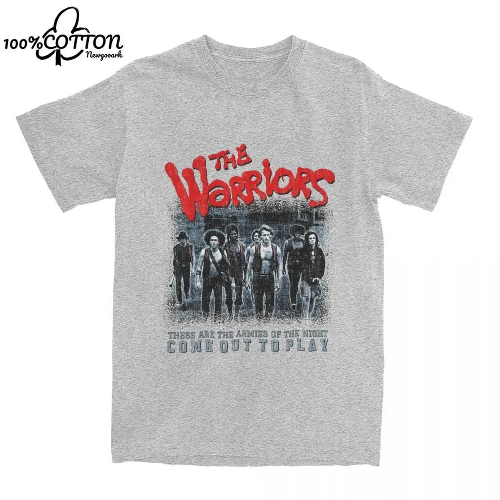 Novelty The Warriors Movie Tshirts For Unisex Women Oneck Short Sleeve Clothes Cotton Summer Top Tee