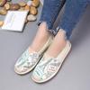 22 женские туфли повседневная мода парусиновые туфли с плоским дном дышащие старые пекинские тканевые туфли женская обувь материнская обувь низкие производители