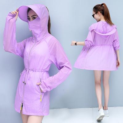 Женский свободный однотонный кардиган с капюшоном большого размера для занятий спортом на открытом воздухе, тонкая куртка, повседневная куртка с солнцезащитным кремом и капюшоном