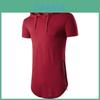 Mens Slim Fit Short Sleeve Hooded Tee With Premium Quality Muscle Tops For Casual Fashion