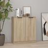 811064 vidaXL Buffet Sonoma Oak 60x30x70 Cm Engineered Wood