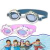 Очки для плавания детские мультяшные милые HD водонепроницаемые противотуманные очки для плавания регулируемый зеркальный ремешок водные спортивные красочные очки