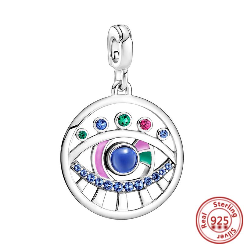 Кольцо Me из стерлингового серебра 925 пробы с круглым разъемом, двойной браслет, подходит для оригинального браслета-цепочки Me Link, ювелирные изделия