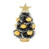 Christmas Tree with Decoration for Table Top Office Desk Small Artificial Xmas Tree with Star Topper Ornaments Props 1 Feet Items for Home