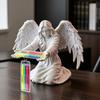 Ангел Держатель для ручек на стол 3D-печатная статуэтка ангела Стенд для демонстрации карандашей Декоративный органайзер для дома Офиса Спальни Гостиной Настольный декор
