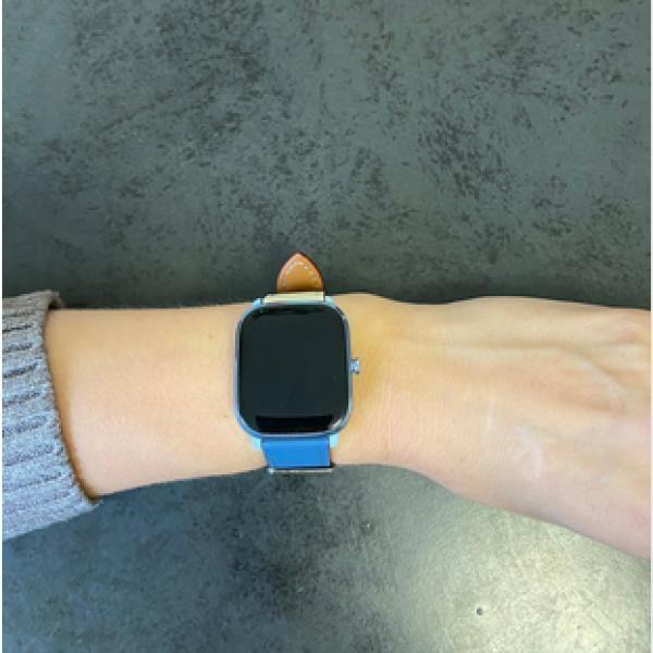 20 22 мм ремешок из натуральной кожи для Samsung Galaxy Watch 6 classic 43 мм 47 мм 5 6 7 FE 4 40 мм 44 мм classic 4 42 мм/46 мм 3 45 мм 41 мм Gear S2 S4 S3