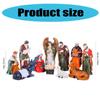 10cm Christ Birth Ornaments Gift Nativity Scene Resins Figurines Statue Christmas Manger Decoration Catholic Figures