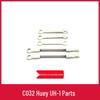 UH1 Huey Remote Control Helicopter Parts: Main Rotor, Landing Gear, Motor, Battery, Horizontal Shaft
